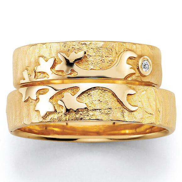 Signs of Love - Lebensbaum / Tree of life - Gelbgold, 66/51090