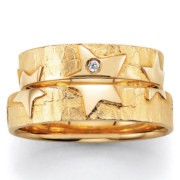 Signs of Love - Sterne / Stars - Gelbgold, 66/51130