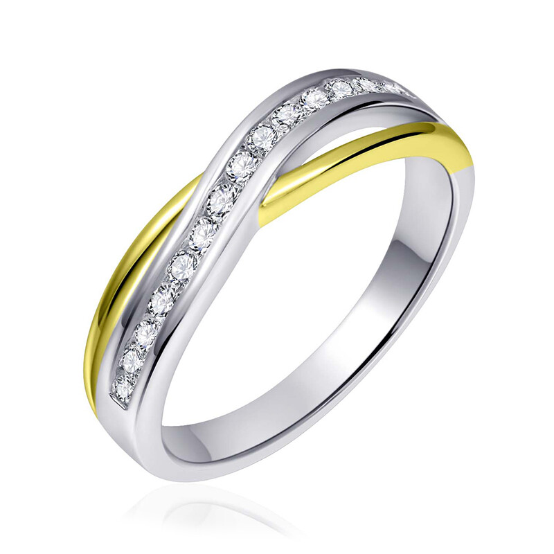 Ring Silber 925 vergoldet Signature Style Gisser R101Y