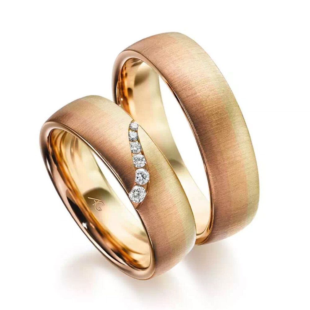 Gerstner Trauringe Morgenröte 4/28685/6 & 28685/6