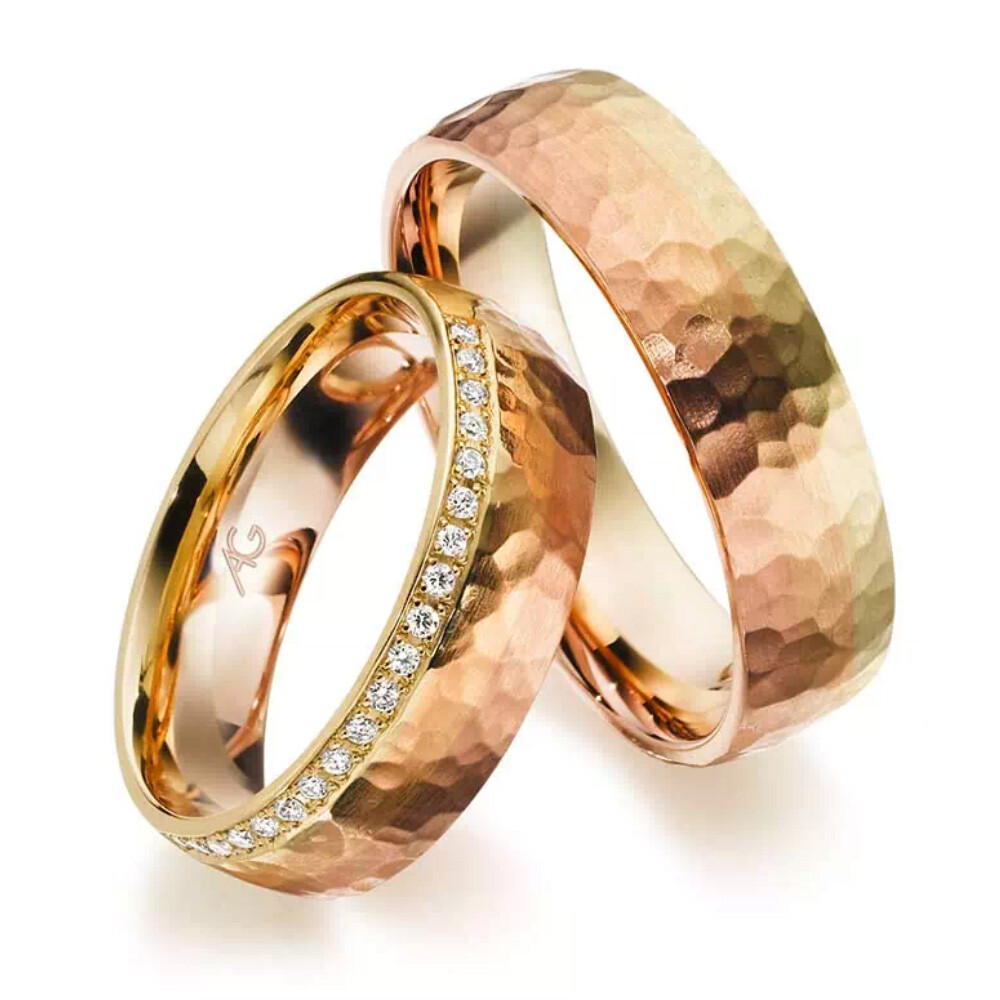 Gerstner Trauringe Morgenröte 4/28716/6 & 28716/6