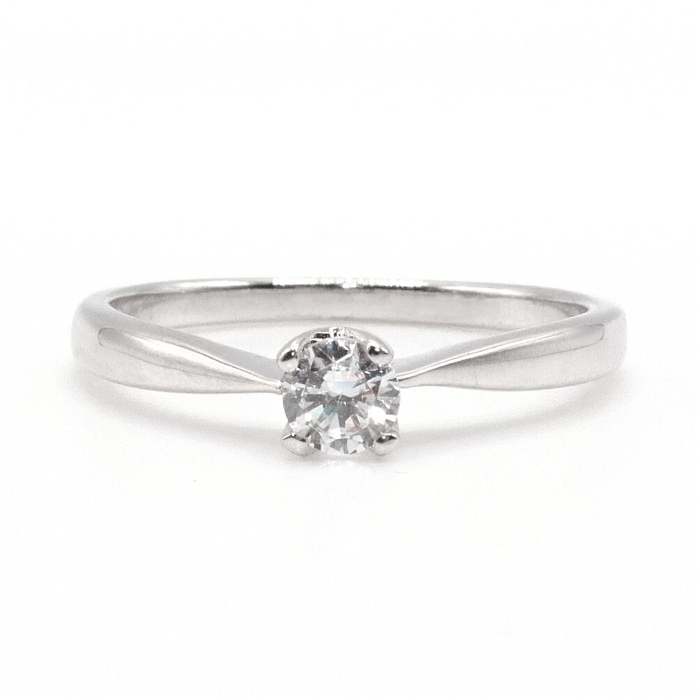 Antragsring Solitär Silber 925 rhodiniert RZ00010