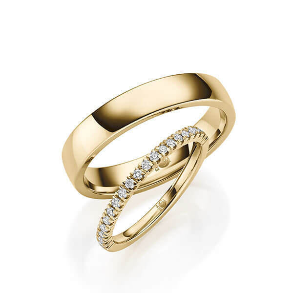 Trauringe Memoire Gelbgold RU-1710