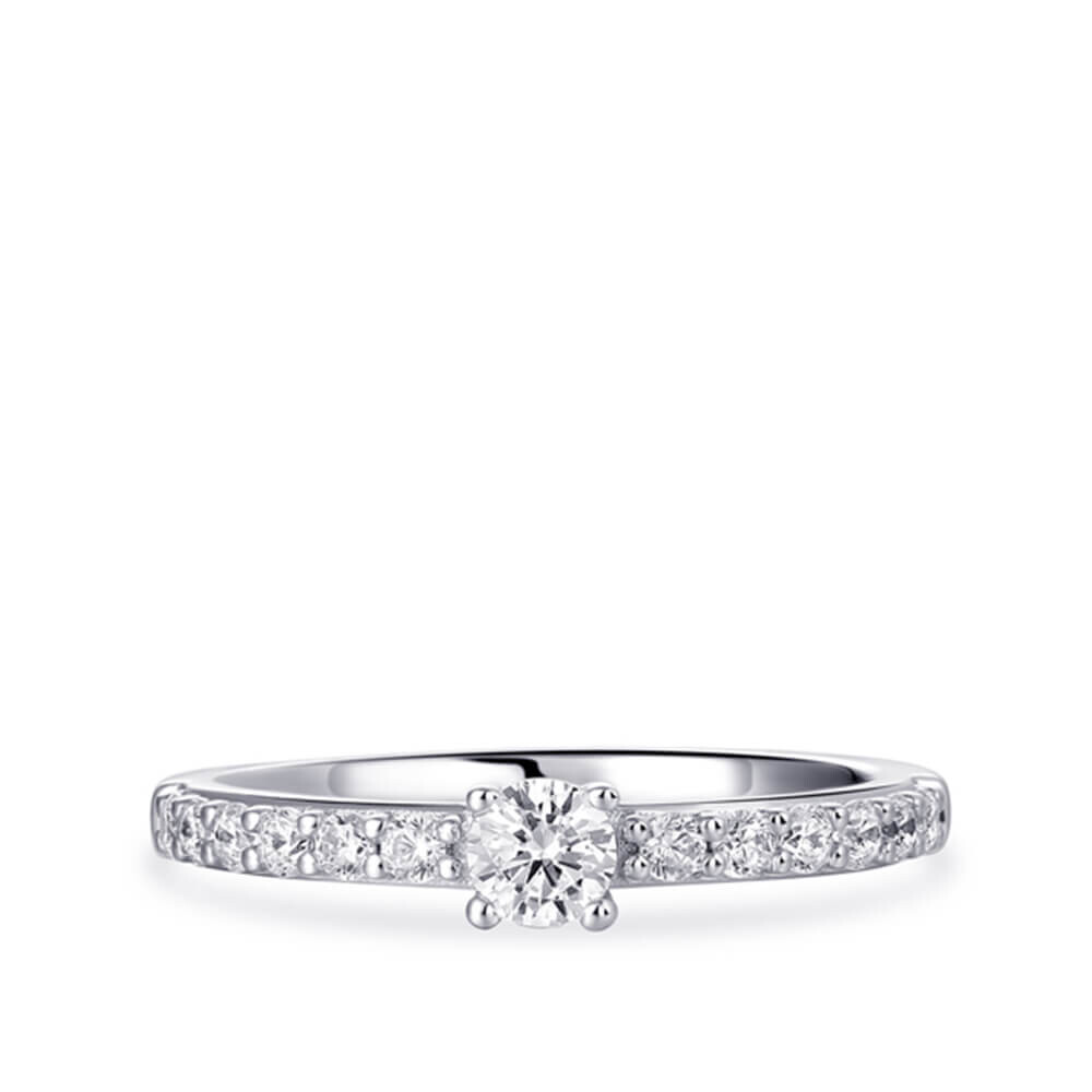 Pavé Ring Silber 925 Zirkonia Gisser R390