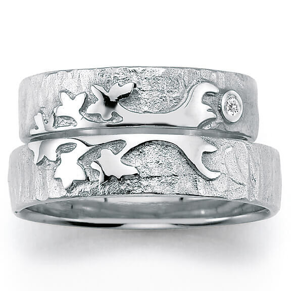 Signs of Love - Lebensbaum / Tree of life - Weißgold, 66/51090