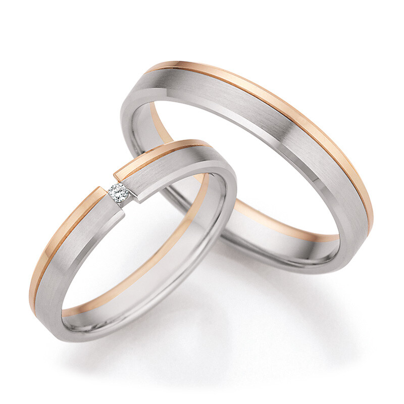 Eheringe Champagne Palladium Spann Ruesch HMPII-06