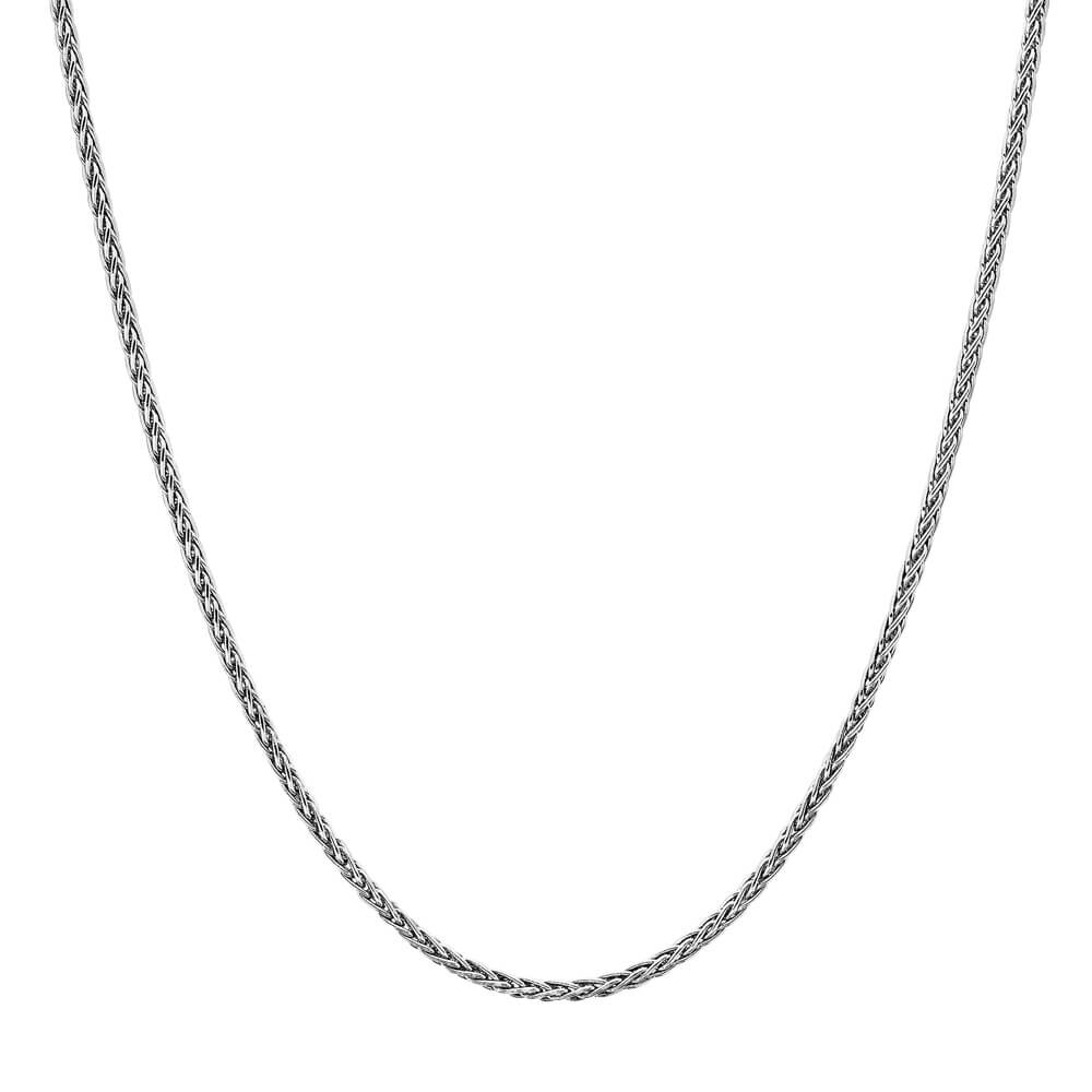 Zopfkette Weißgold Giloy EH005572