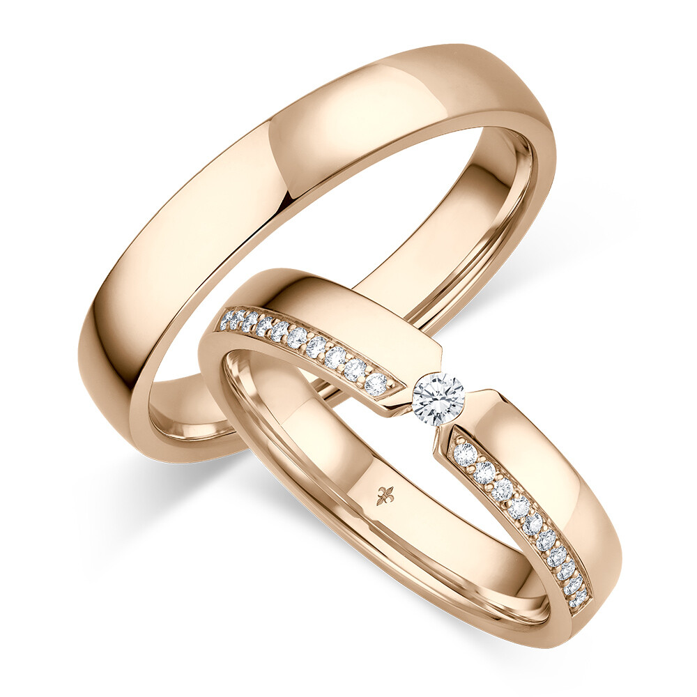 Trauringe Sofia Roségold Giloy TR-0/TR-1-00095