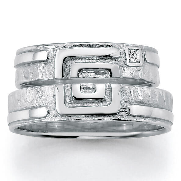 Signs of Love - Mäander / Meander - Silber, 66/51070