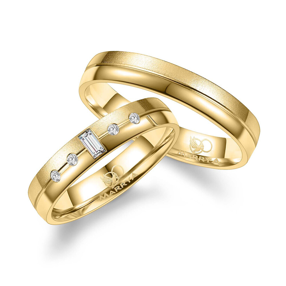 Eheringe Gelbgold Brillant Marrya GO548H