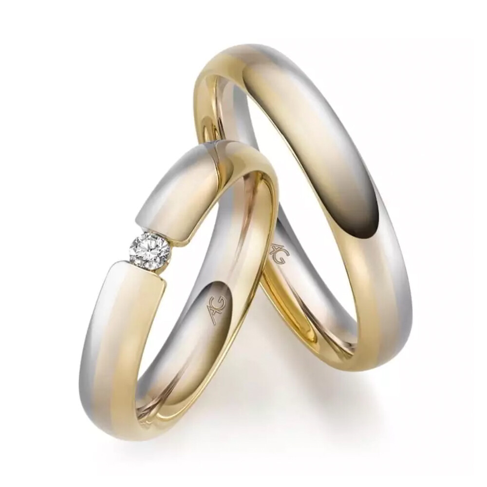 Trauringe Sonnenlicht Brillant Gerstner 31249