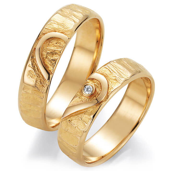 Signs of Love - Herz / Heart - Gelbgold, 66/51150