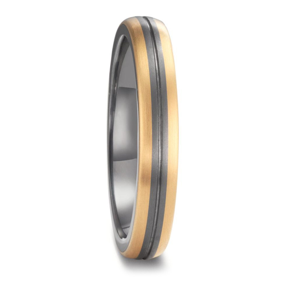 Trauringe aus Tantal & Gold TeNo 603085 & 603084