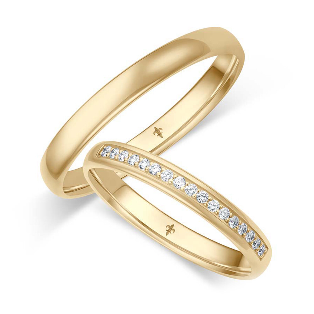 Eheringe Léa Gelbgold Giloy TR-0/TR-1-00099