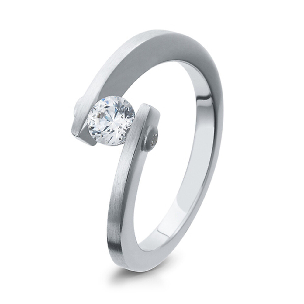 Ring mit Zirkonia Silber 925 BR210-8