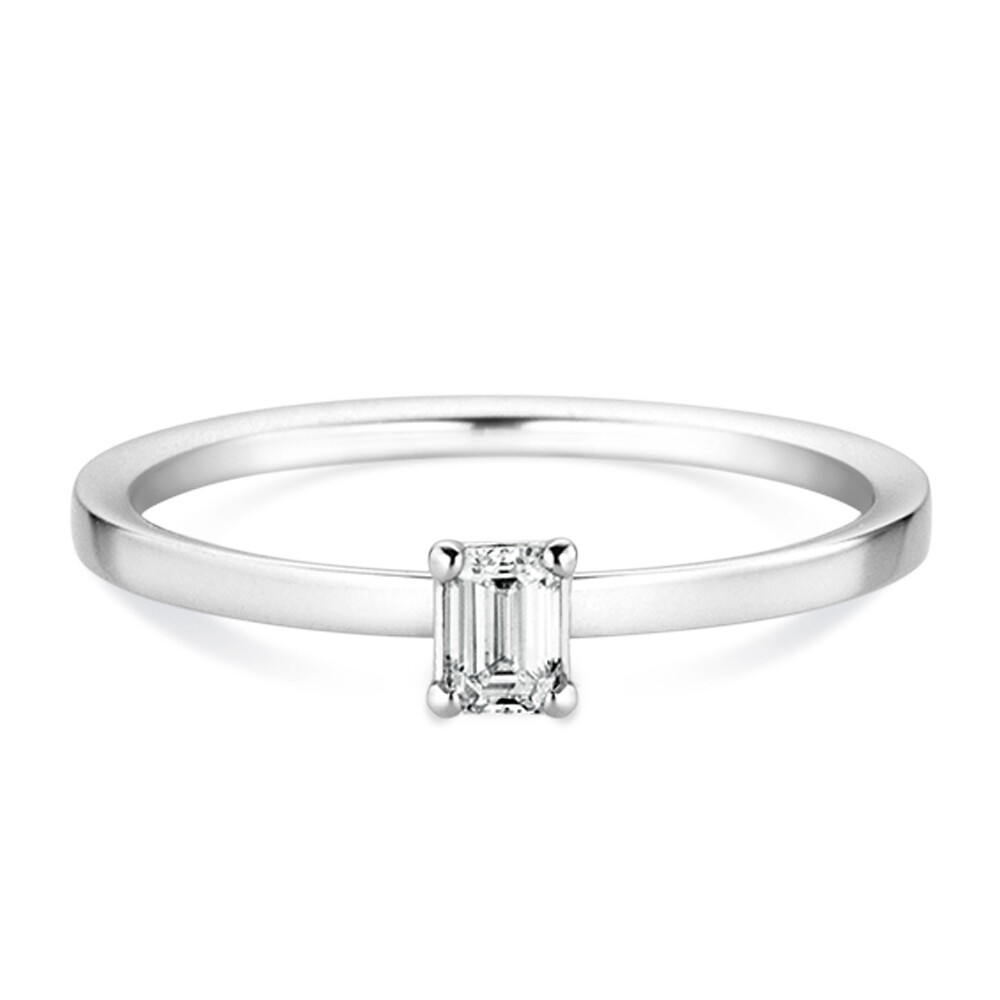 Verlobungsring Emerald Platin Dettinger 29259