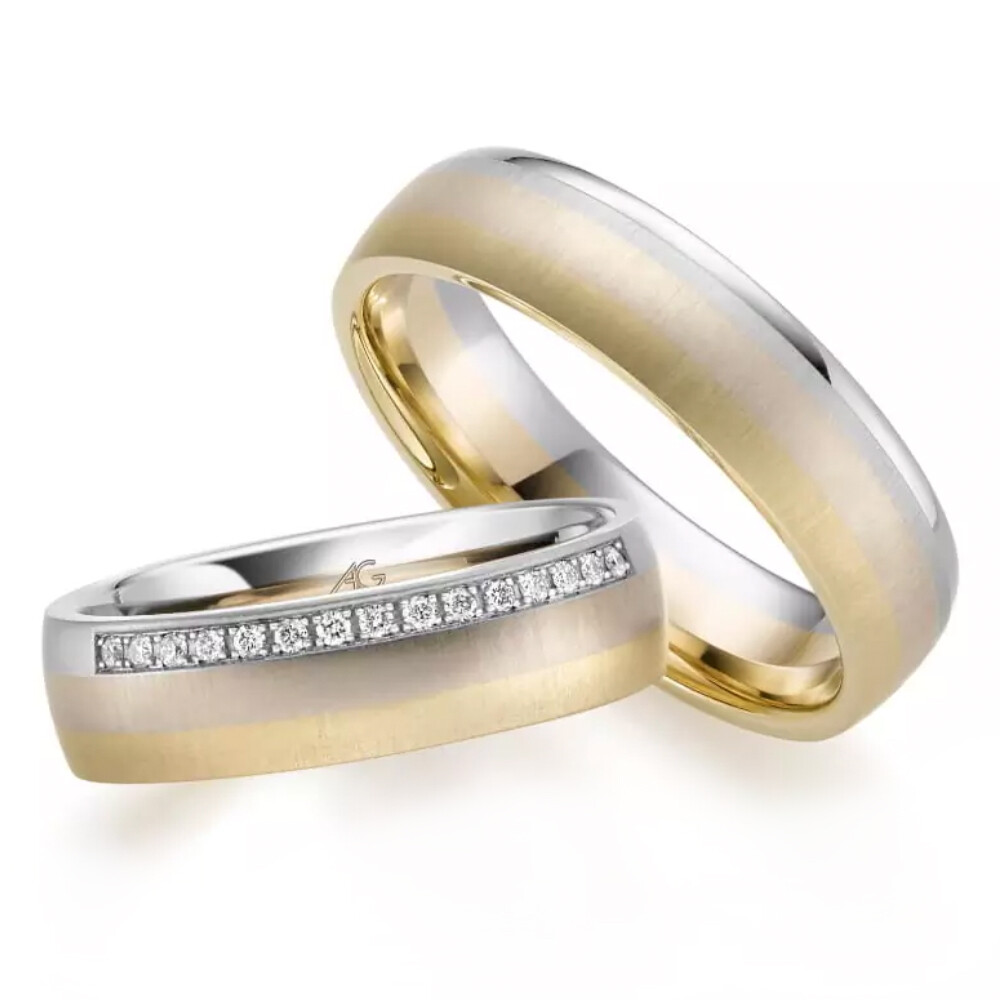 Trauringe Sonnenlicht Brillant Gerstner 31255