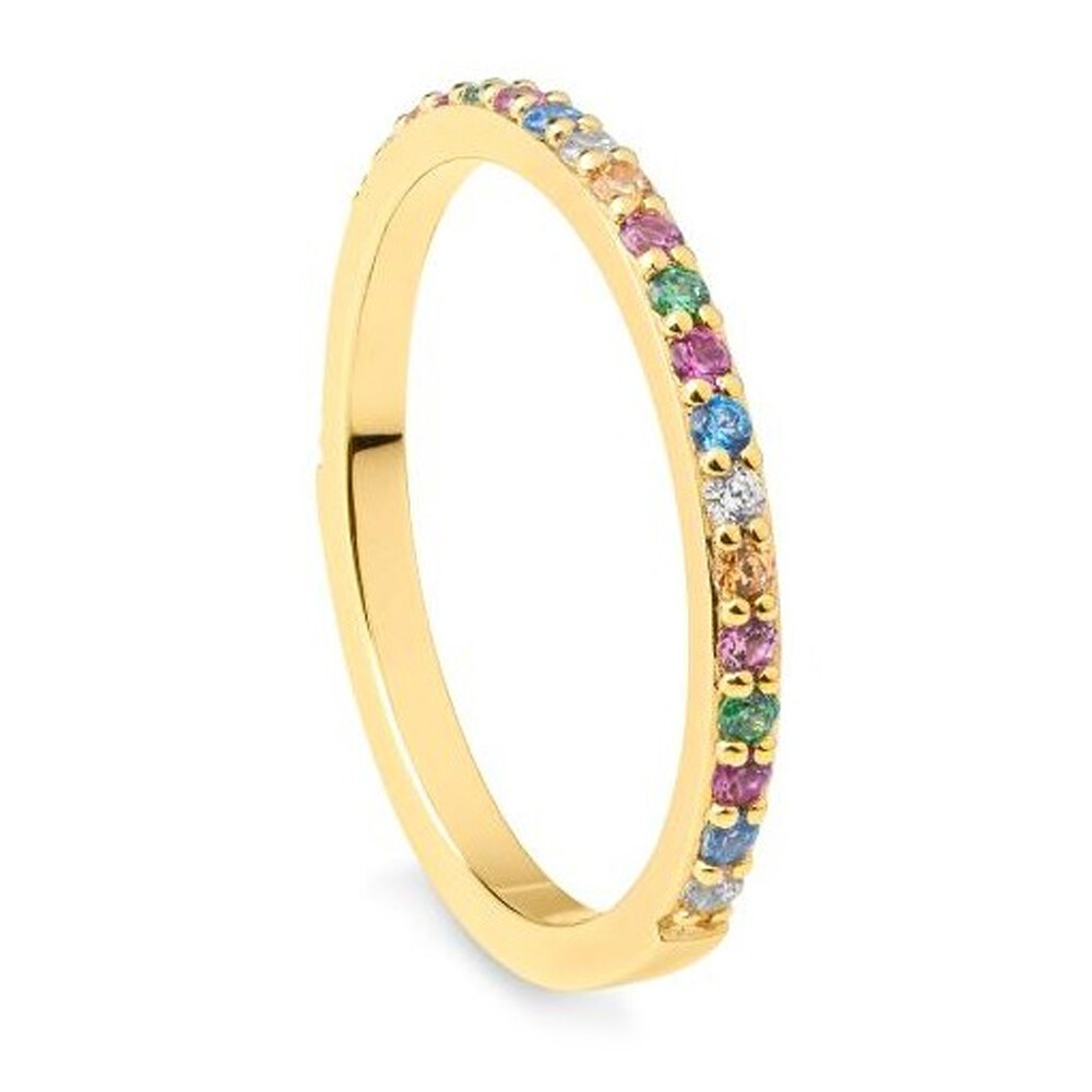 Memoire Ring Brillant Farbstein Gelbgold Breuning 41-06140