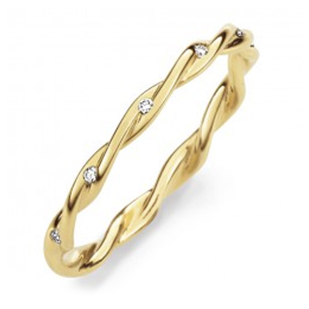 Kordelring gedreht Gelbgold Max Kemper 70705