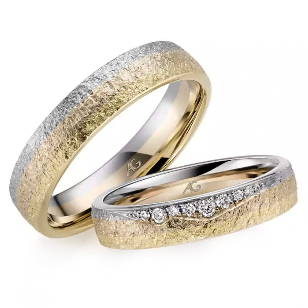 Gerstner Trauringe Sonnenlicht Brillant 4/31256/4.5 & 31256/5