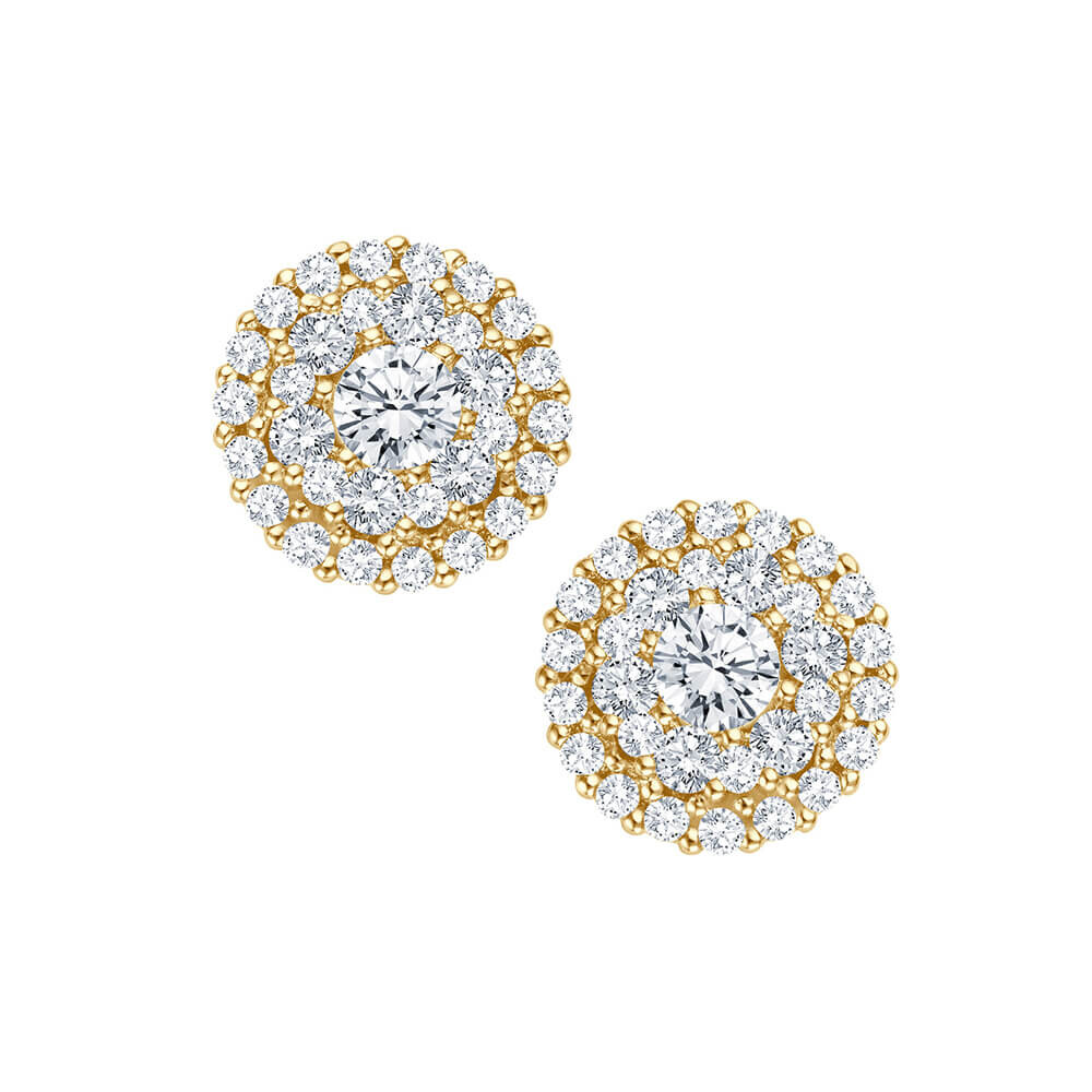 Ohrstecker Magico Gelbgold Brillant bella luce EH5912
