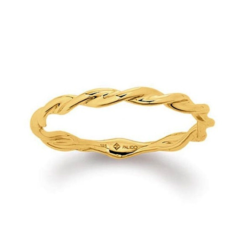 Kordelring gehdreht Gelbgold 585 Palido K11573G