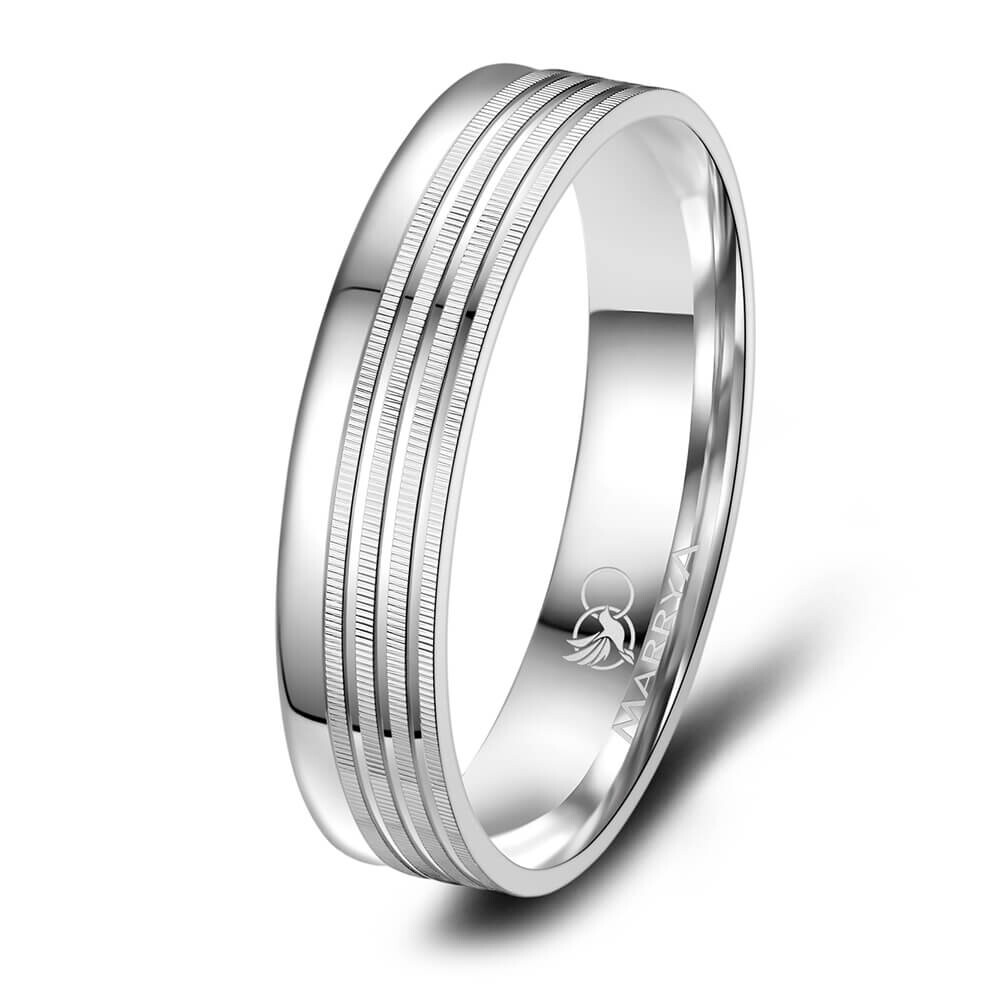 Trauringe Partnerringe Silber 925 Marrya SI-03