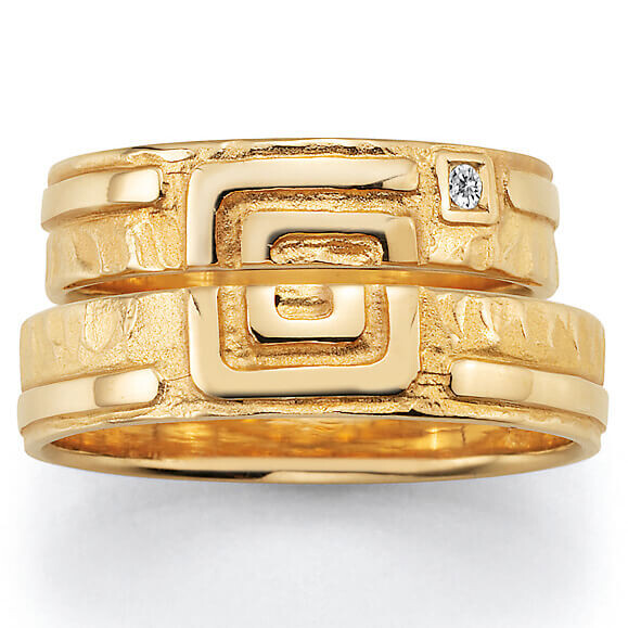 Signs of Love - Mäander / Meander - Gelbgold, 66/51070