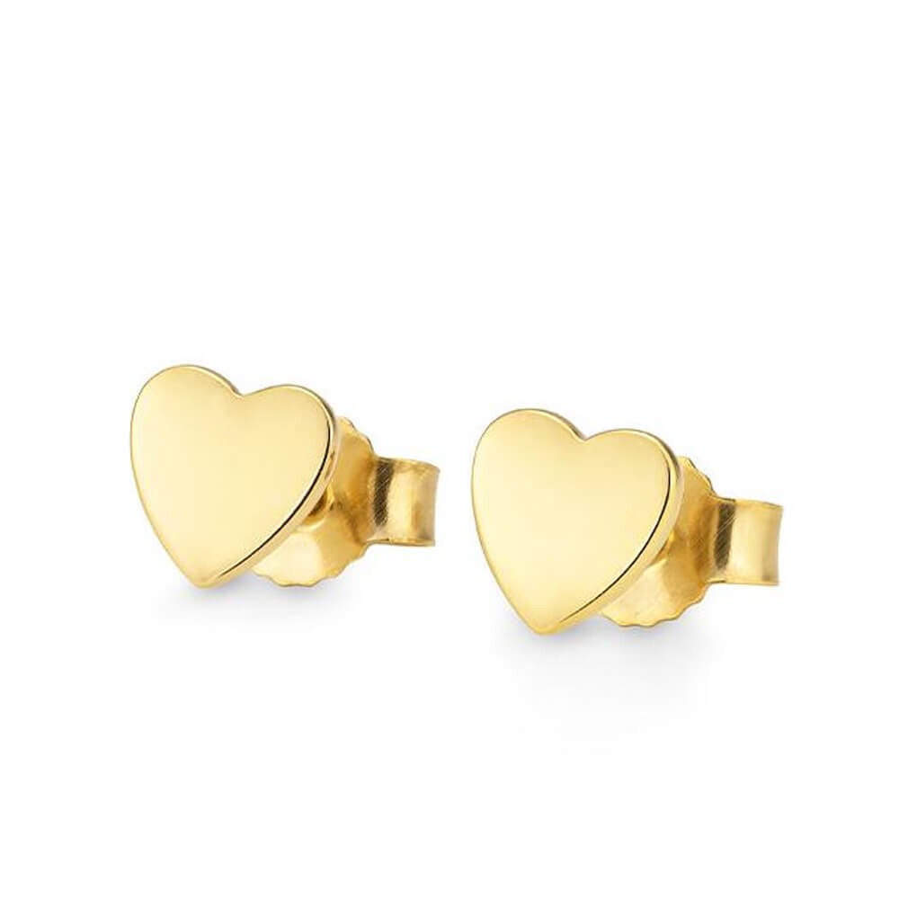 Ohrstecker Kids Herzen Silber vergoldet Breuning 04-03812