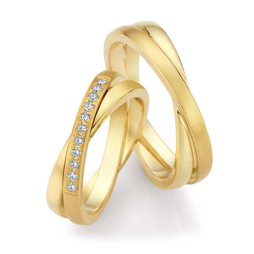 Eheringe Honeymoon Gold 66/75090 & 66/75100