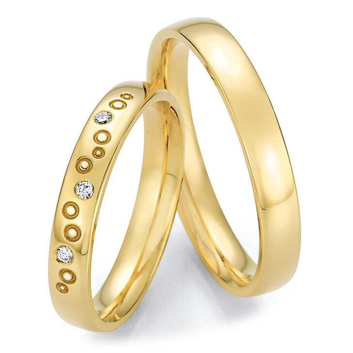 Collection Ruesch Trauringe Gelbgold 66/66070 & 66/66080