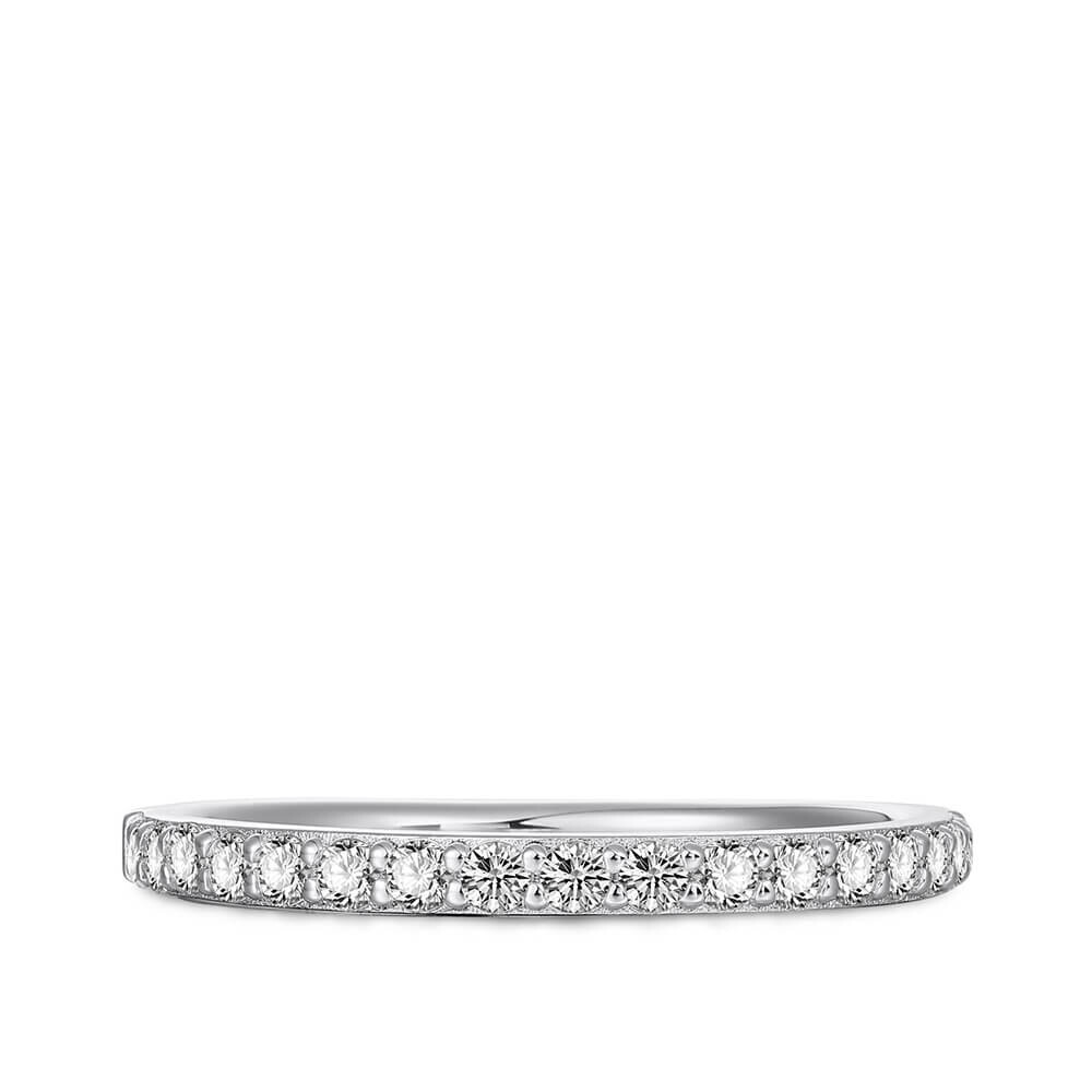 Memoire Ring Vorsteckring Silber 925 Gisser R066 liegend