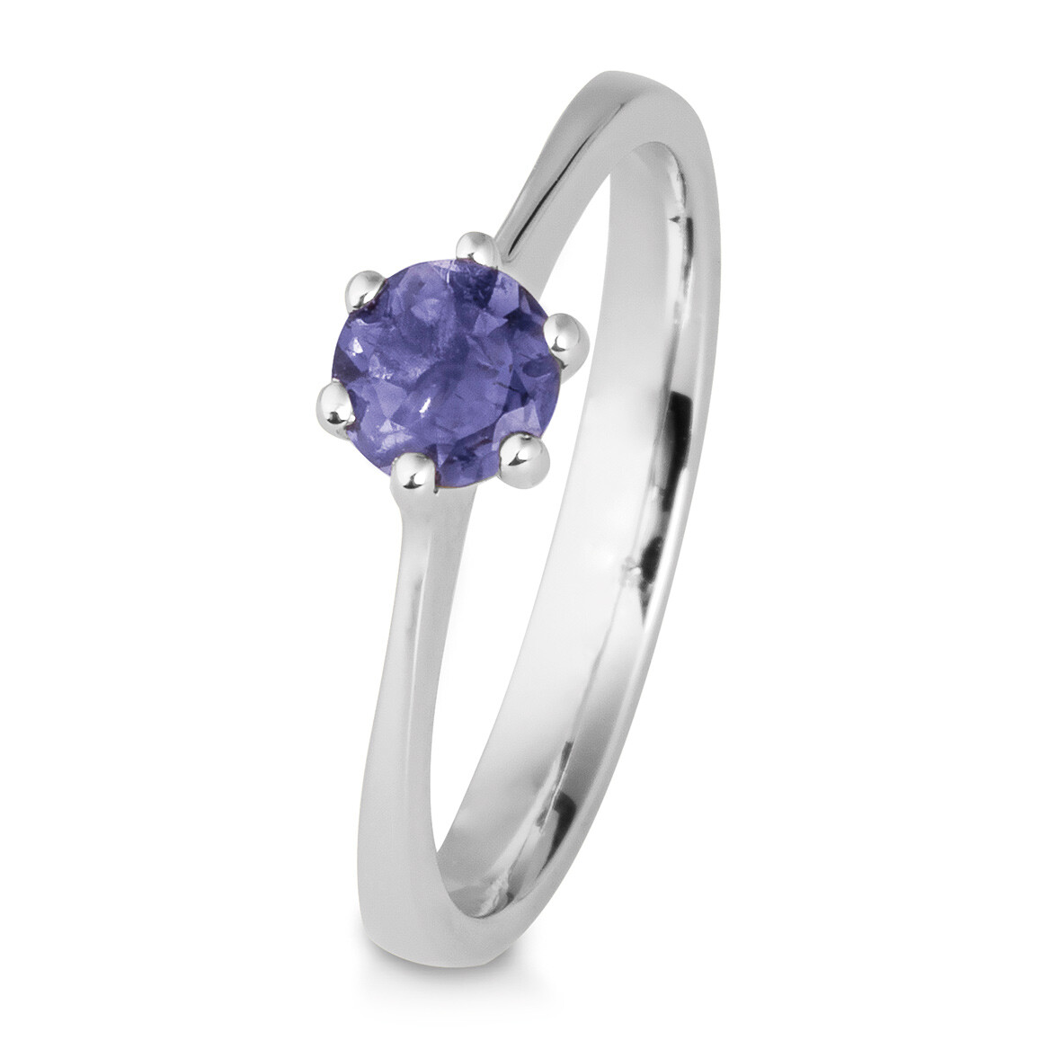 Breuning Ring Weißgold 585 Iolit 42/84833