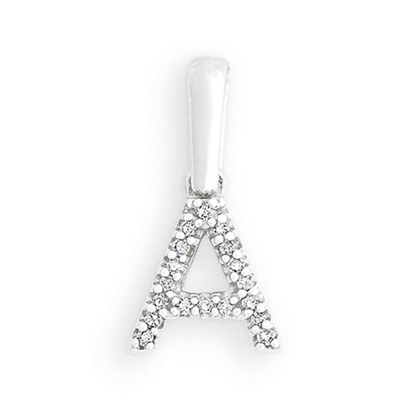 Palido Anhänger Weißgold 585 Buchstabe A C322-A