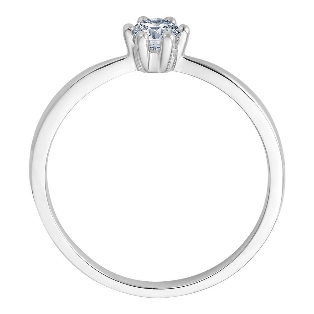 Solitär Ring Weißgold Brillant bella luce EH004514