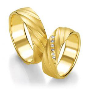Breuning Trauringe Eheringe Gelbgold 4805245 4805246