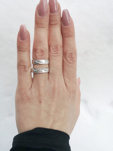Signs of Love - Herz / Heart - Weißgold, 66/51170 Hand
