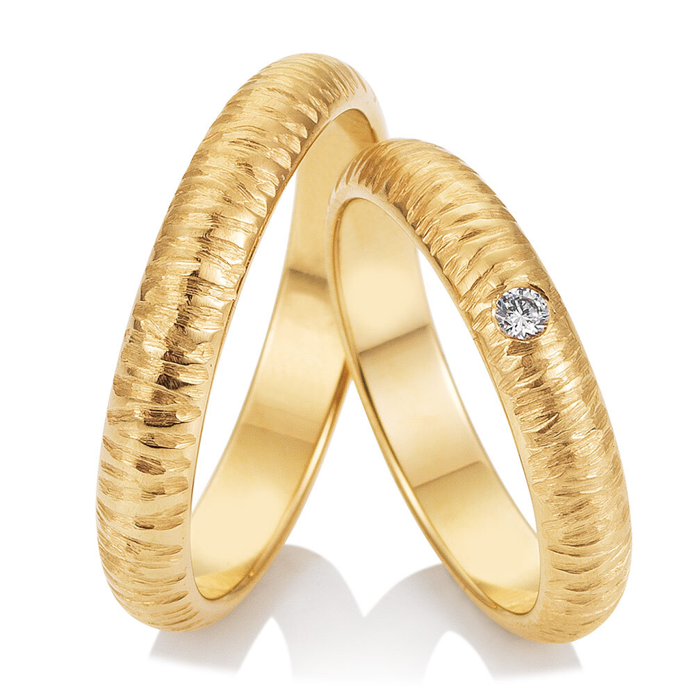 Trauringe Gelbgold Bast Saint Maurice 49/81731 & 49/81732