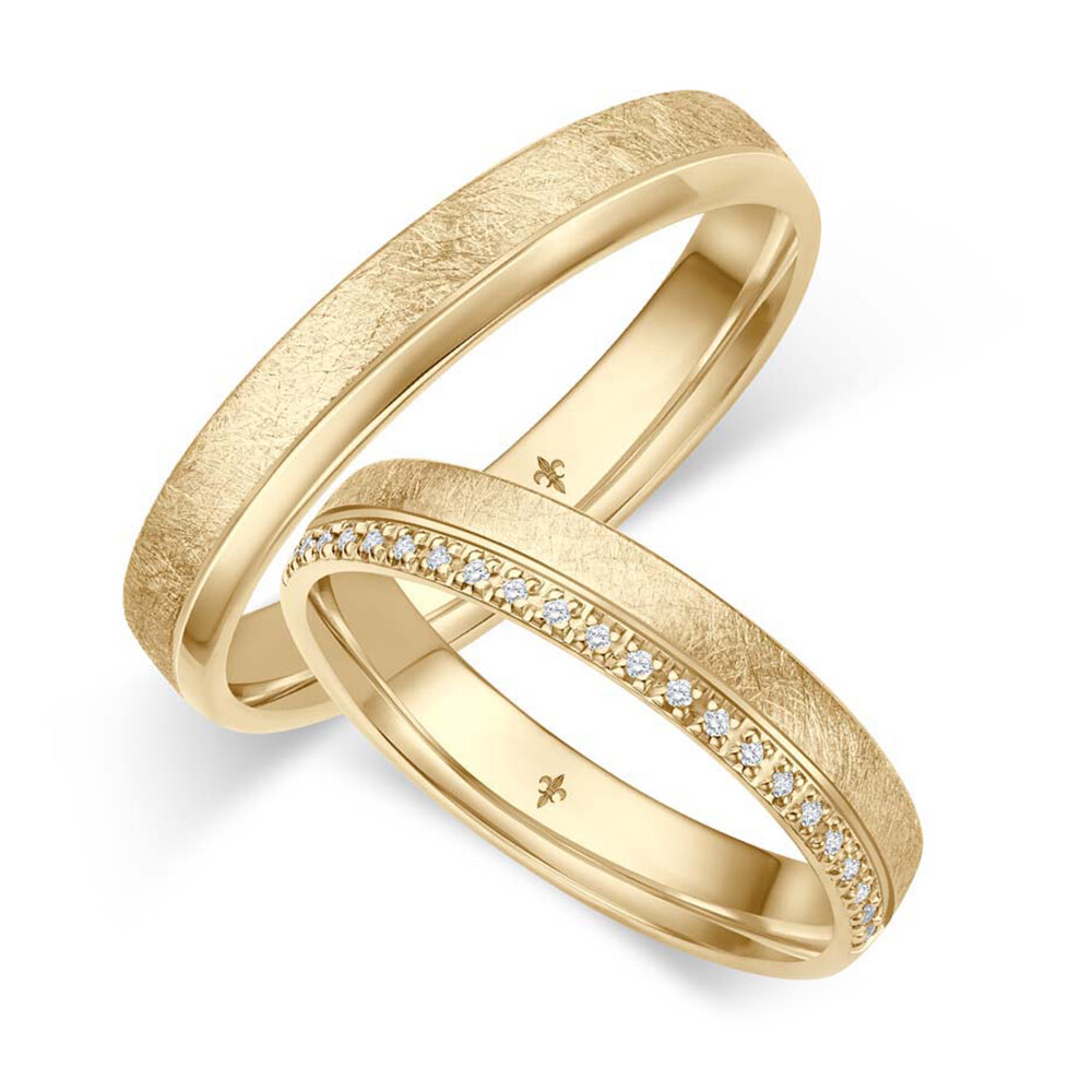 Eheringe Bélisaire Gelbgold Giloy TR-0/TR-1-00098