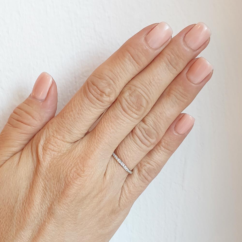 Breuning Memoire-Ring Weißgold 4105644