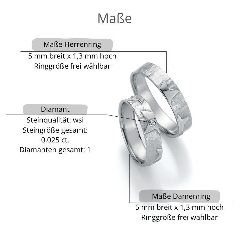 Signs of Love Sterne Silber 925 Collection Ruesch 66/51130-40