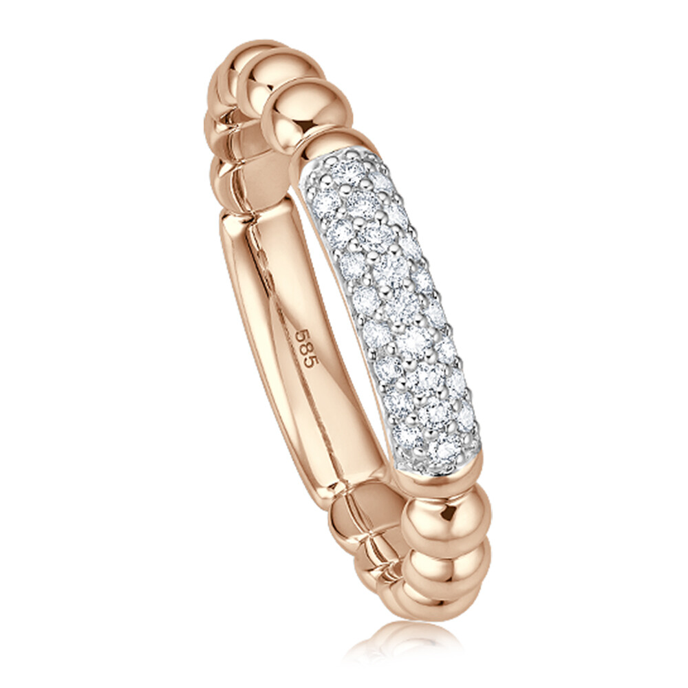 Kugelring Colleziona I Roségold bella luce EH4944