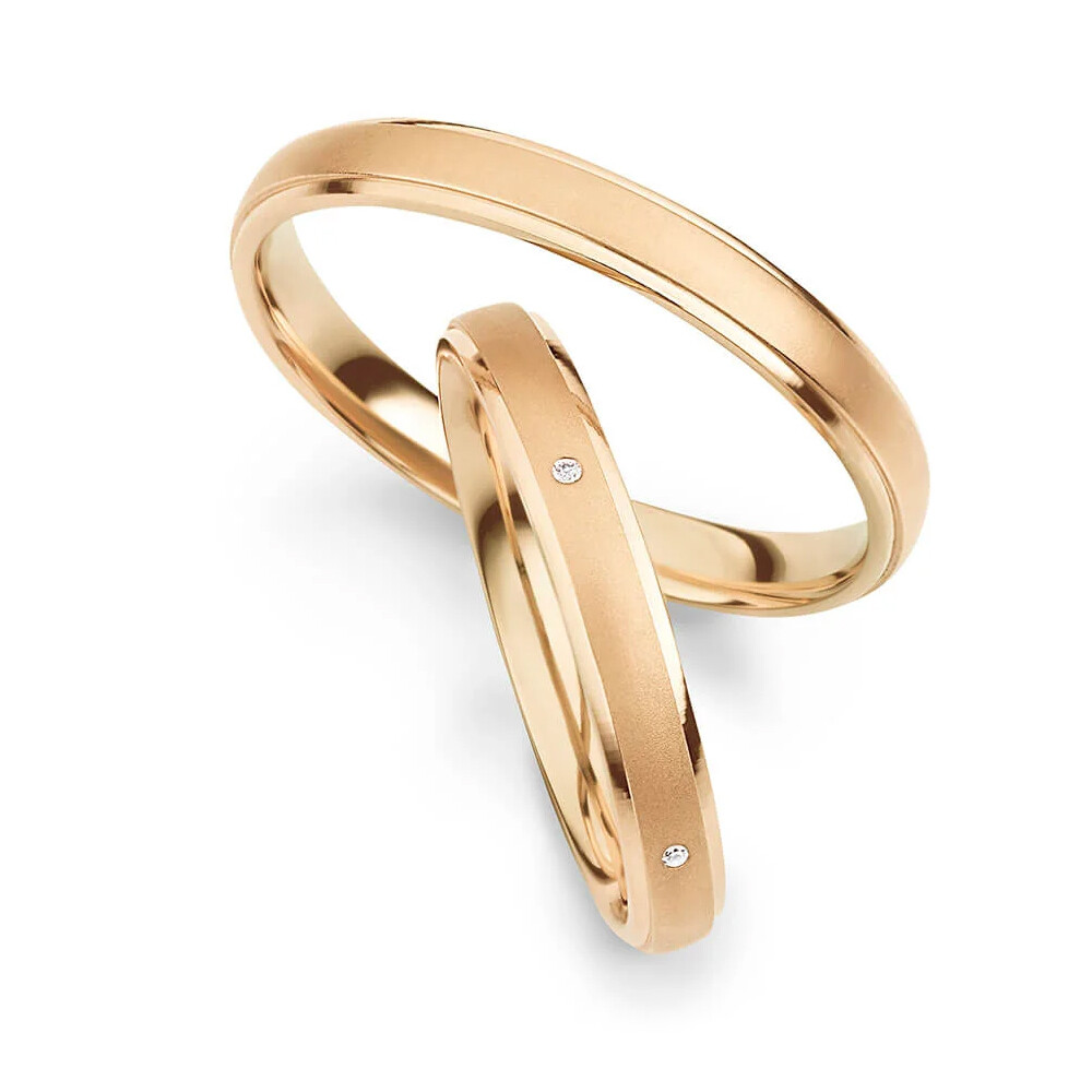 Eheringe Sienna Gold Brillant Max Kemper 70752