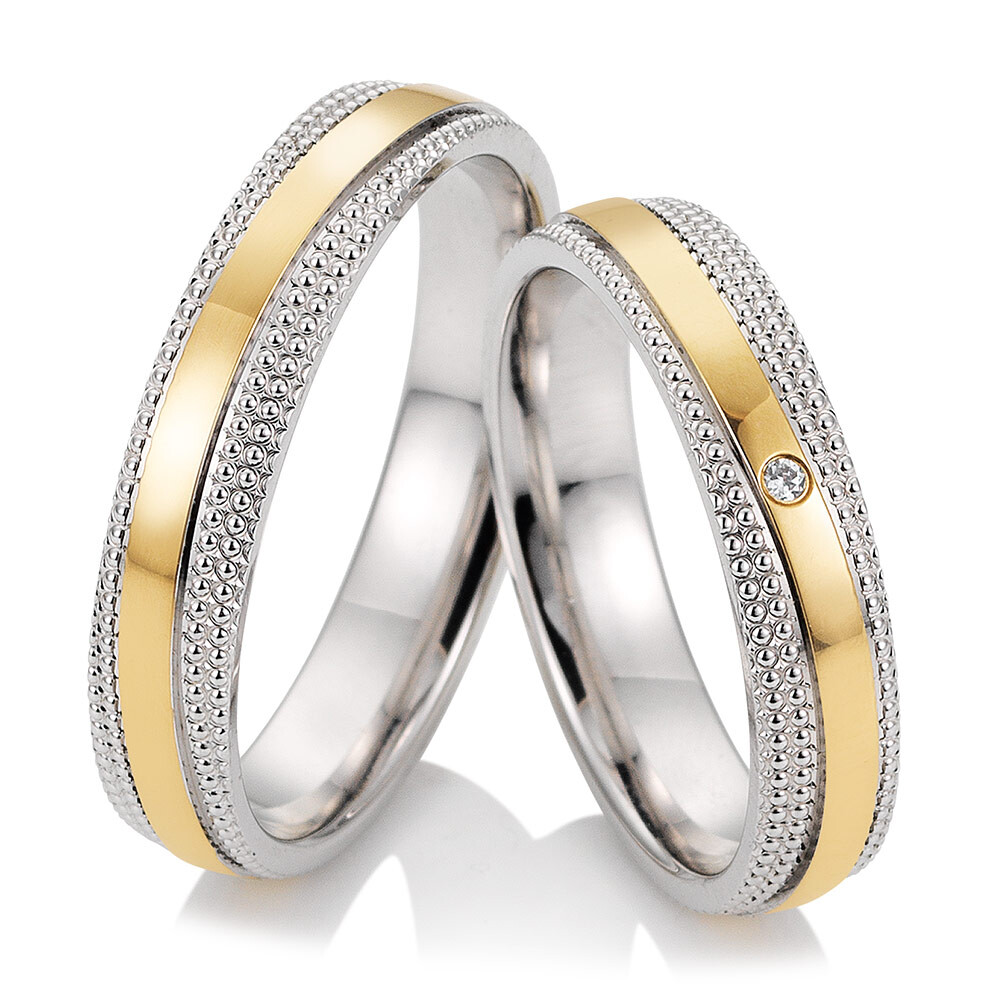 Saint Maurice Trauringe Bicolor Millgriff Renaissance