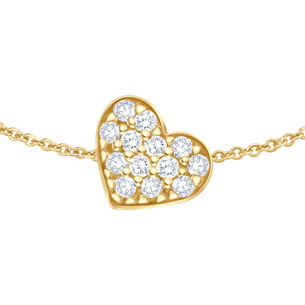 bella luce Collier Selina Gelbgold 585 Brillant 0.150 ct.