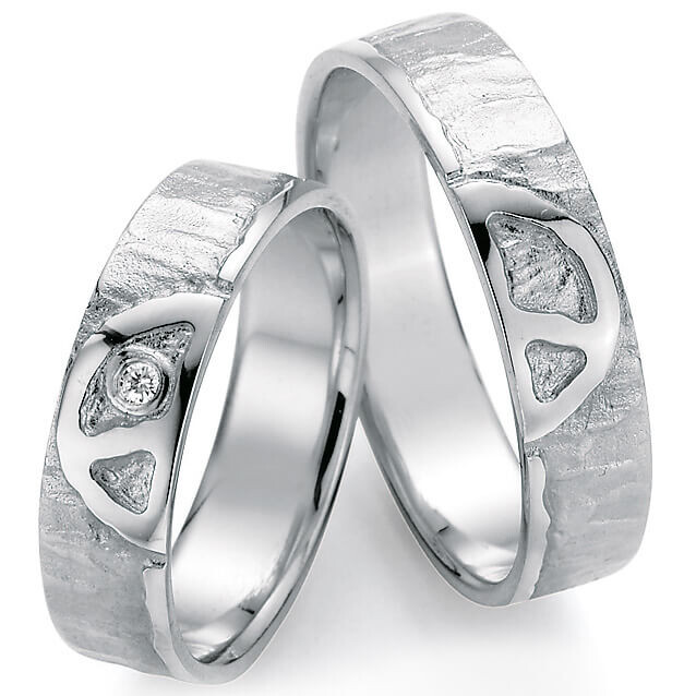 Signs of Love - Frieden / Peace - Weißgold, 66/51030