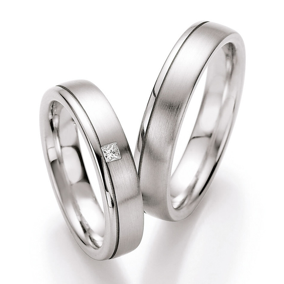 Eheringe Edition Platin Brillant Ruesch 73/10070