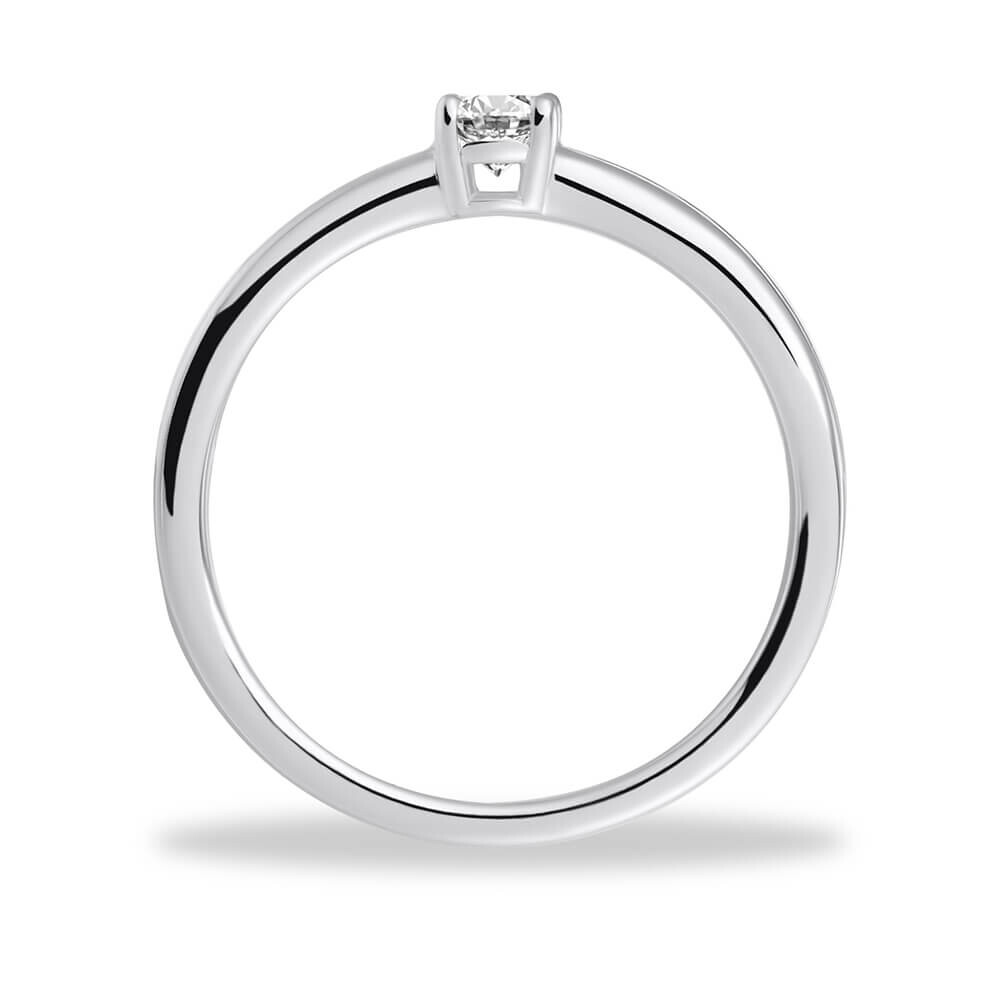 Ring Pavé Silber 925 Gisser R435 Profil