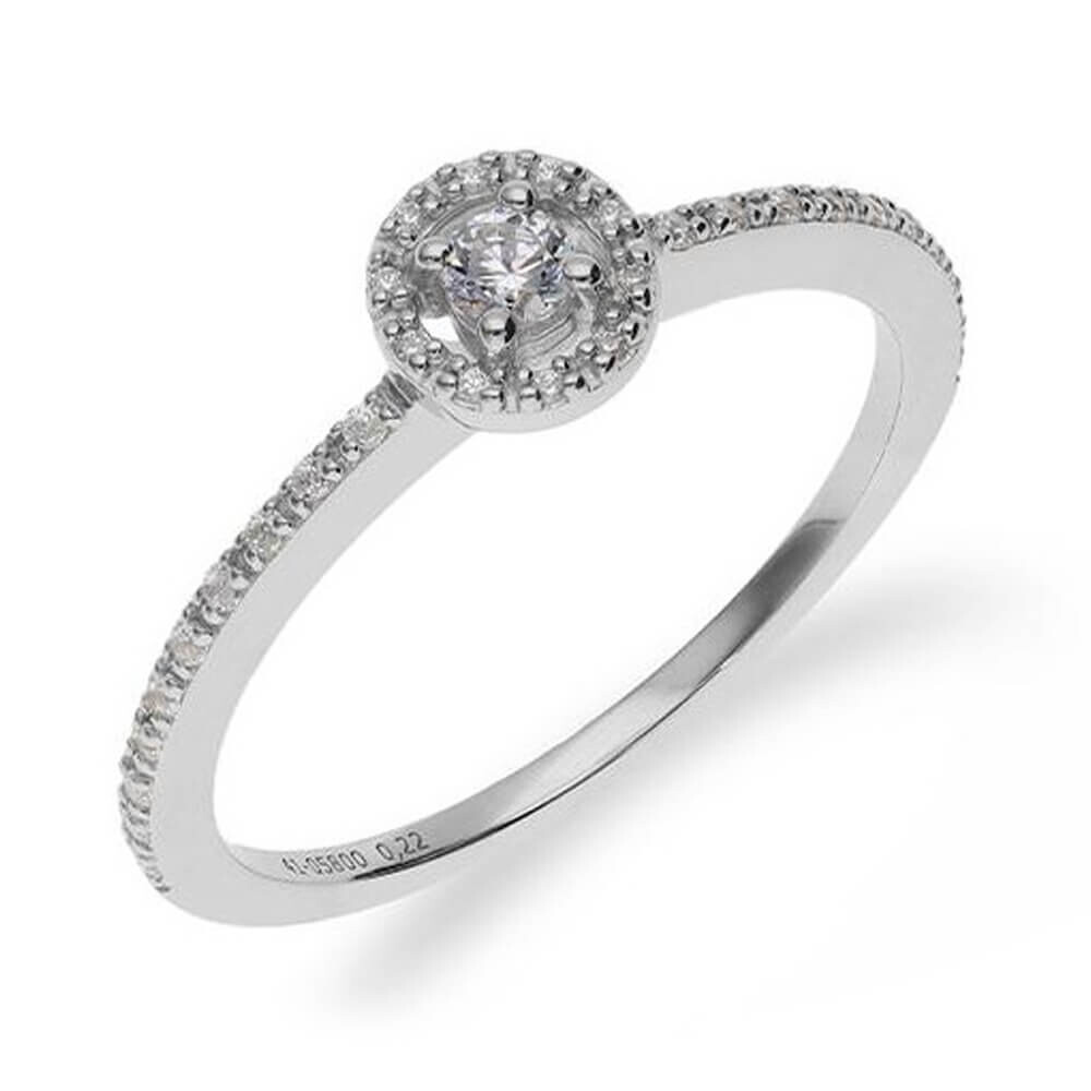 Verlobungsring Fantasy Pavé Platin Brillant 41-05800