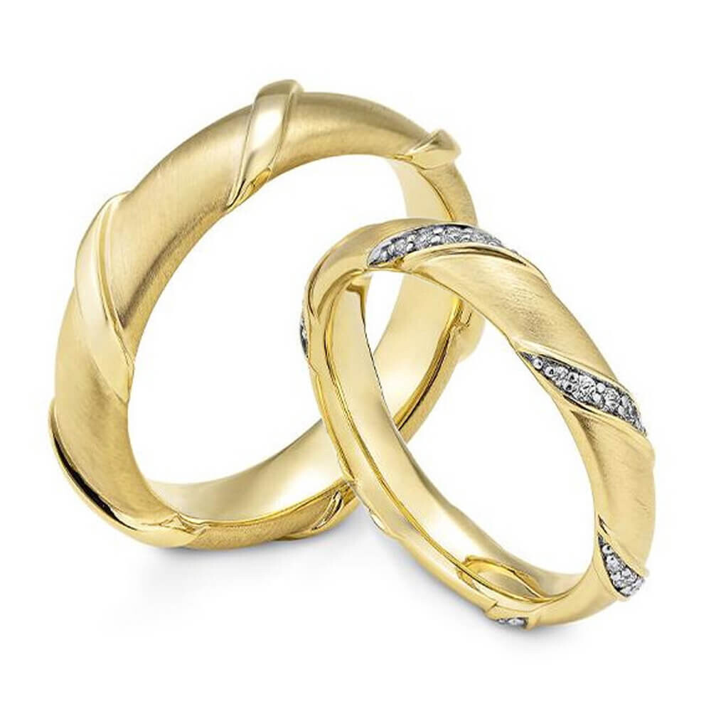 Partnerringe Silber 925 Lab-Grown Breuning 41-980290/30